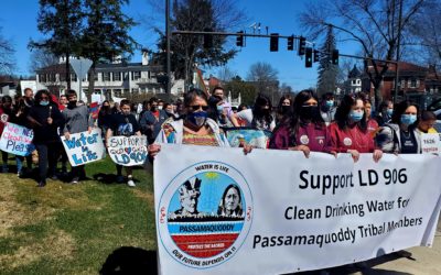 Sipayik Citizens Rally in Support of Clean Drinking Water