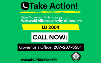 Take Action: Tell Gov. Mills to Sign LD 2004!
