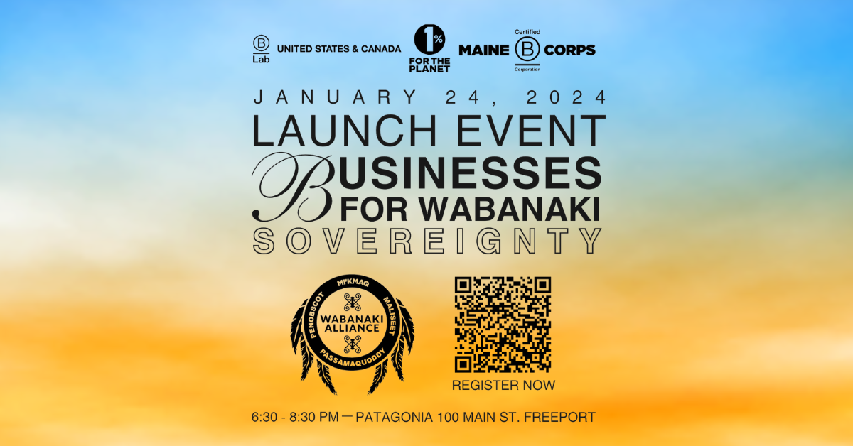 Businesses for Wabanaki Sovereignty to Launch January 24
