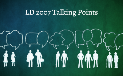 LD 2007 Talking Points