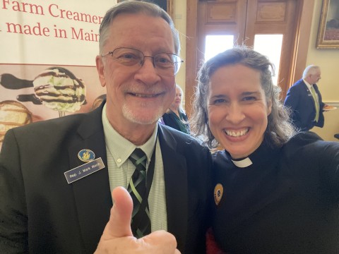 Rep. James Worth (District 13) #StandsWithWabanaki.